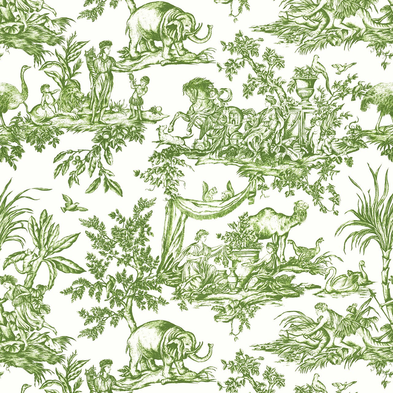 ATWW15172 Toile Antilles Wallpaper by Anna French