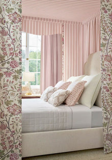 Payton Stripe Blush Clermont Fabric by Anna French