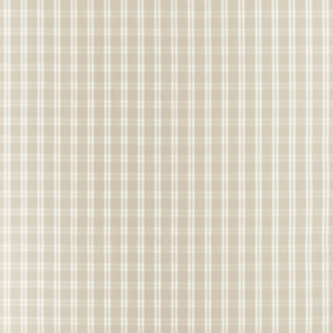 AW10710 Payton Check Beige Fabric by Anna French