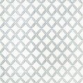 Halifax Embroidery Blue and White Clermont Fabric by Anna French