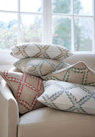 Halifax Embroidery Mineral Clermont Fabric by Anna French