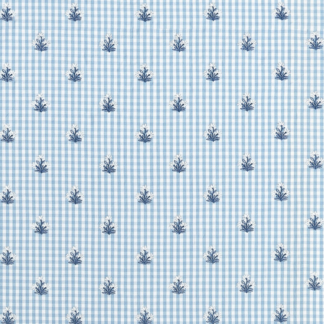 AW10760 Sue Belle Embroidery Sky Fabric by Anna French