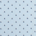 Sue Belle Embroidery Sky Clermont Fabric by Anna French