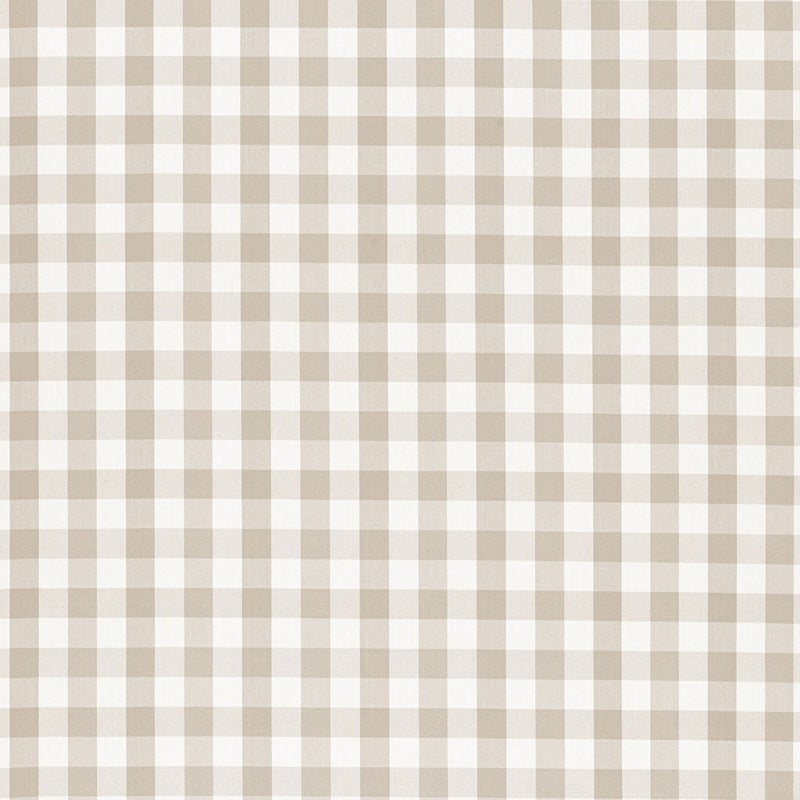 AW15143 Saybrook Check Antilles Beige Fabric by Anna French