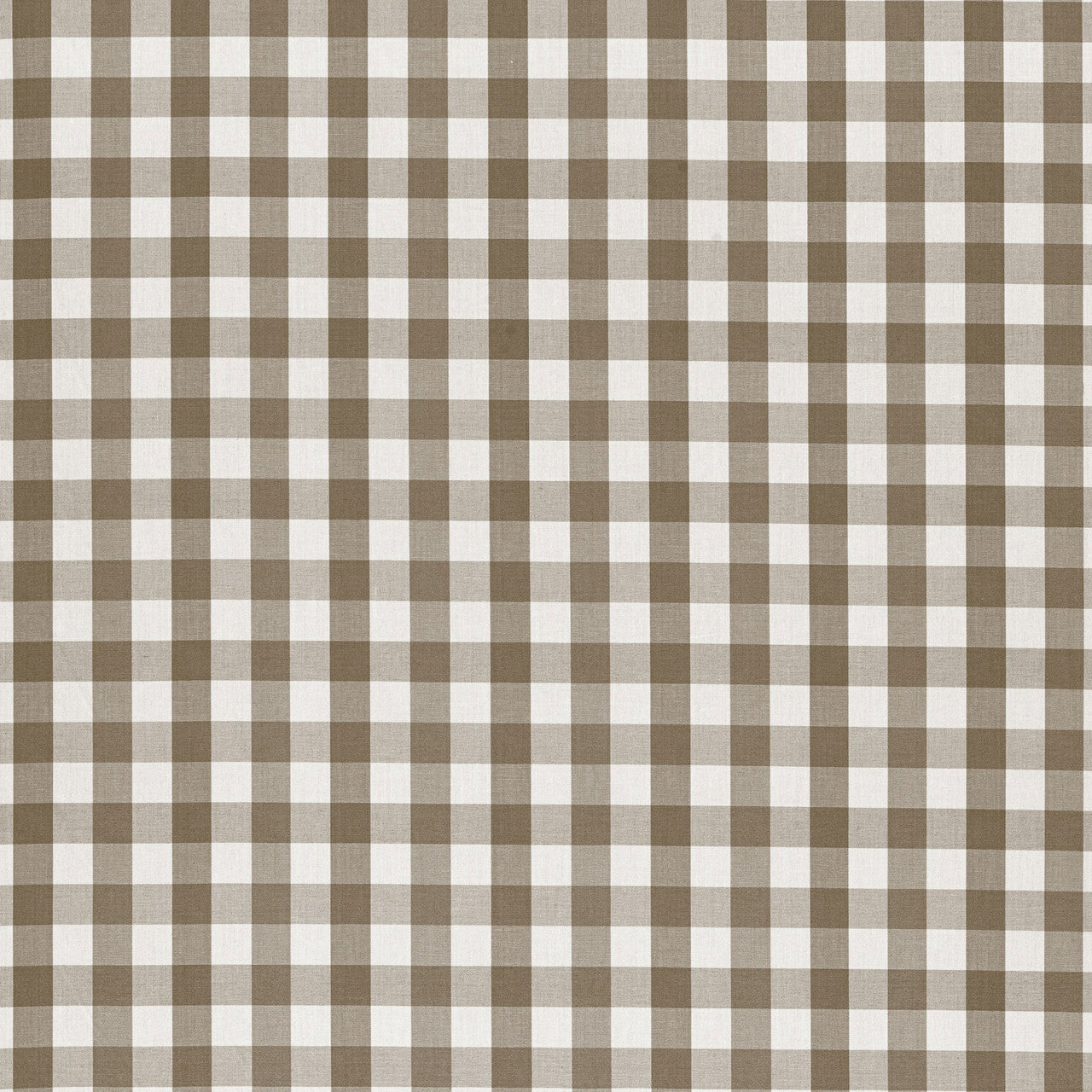 AW15144 Saybrook Check Antilles Brown Fabric by Anna French