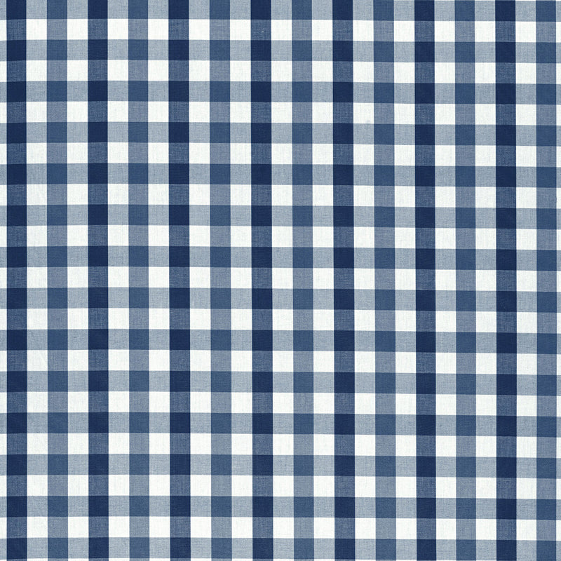 AW15146 Saybrook Check Antilles Navy Fabric by Anna French