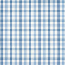AW15147 Saybrook Check Antilles Light Blue Fabric by Anna French