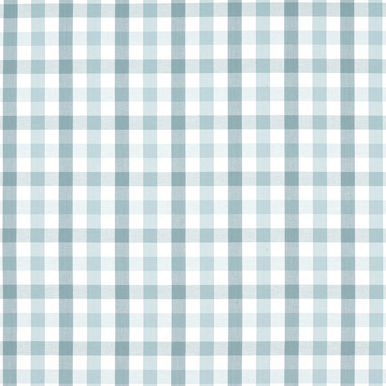 AW15150 Saybrook Check Antilles Spa Blue Fabric by Anna French