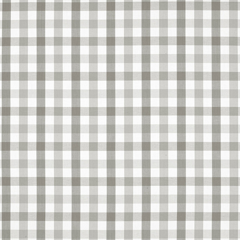 AW15152 Saybrook Check Antilles Grey Fabric by Anna French