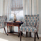 AW15154 Saybrook Check Antilles Brown/Slate Fabric by Anna French