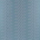 AW16101 Frondescence Embroidery Blue Belvedere Fabric by Anna French