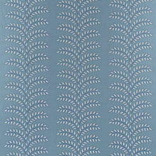 AW16101 Frondescence Embroidery Blue Belvedere Fabric by Anna French