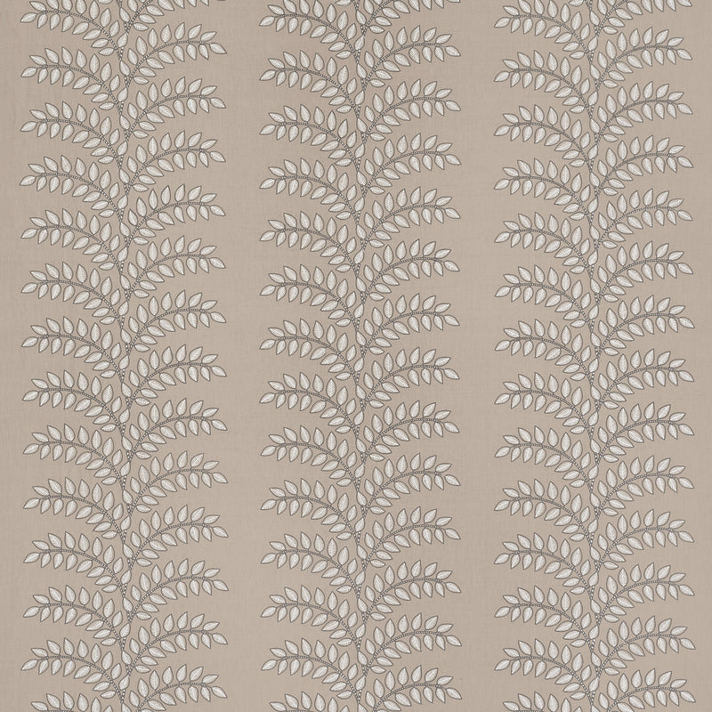 AW16104 Frondescence Embroidery Flax Belvedere Fabric by Anna French