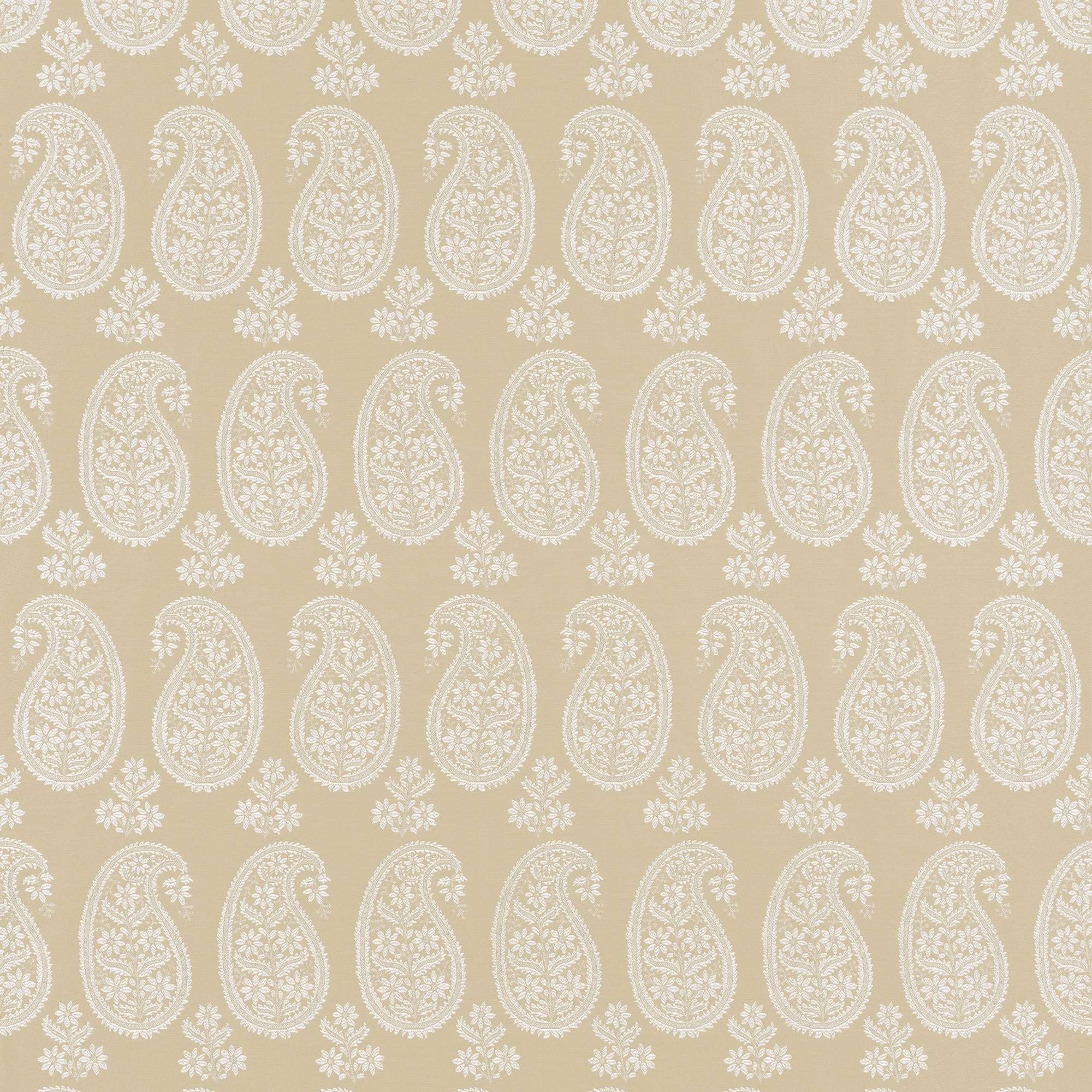 AW16111 Campania Paisley Beige Belvedere Fabric by Anna French