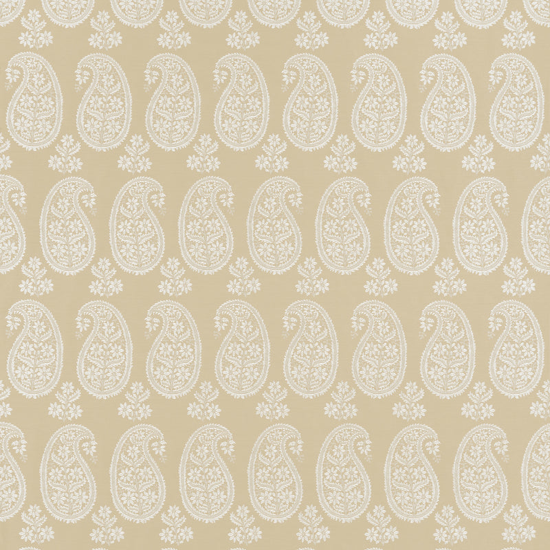 AW16111 Campania Paisley Beige Belvedere Fabric by Anna French