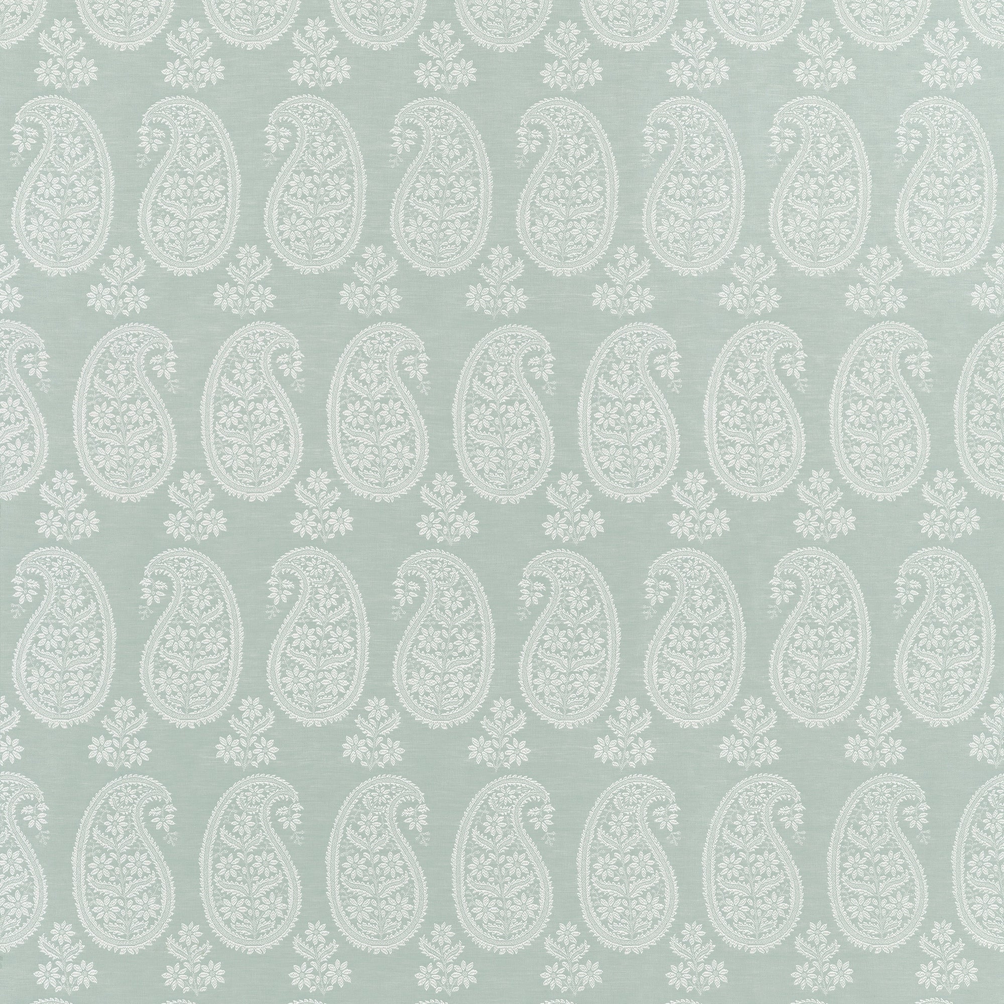 AW16112 Campania Paisley Sage Belvedere Fabric by Anna French