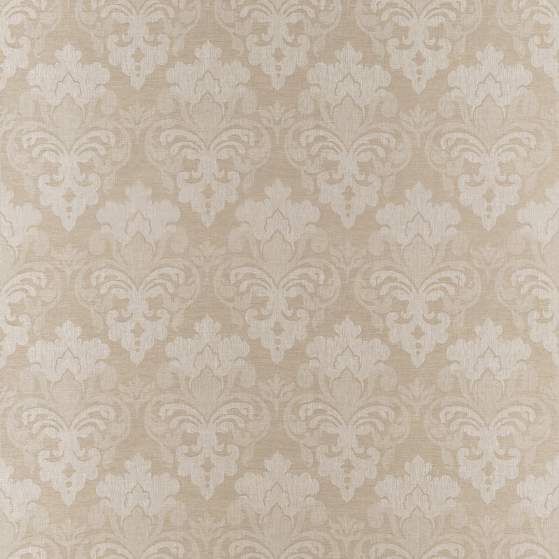 AW16121 Darcey Damask Beige Belvedere Fabric by Anna French