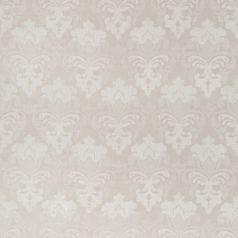 AW16122 Darcey Damask Flax Belvedere Fabric by Anna French