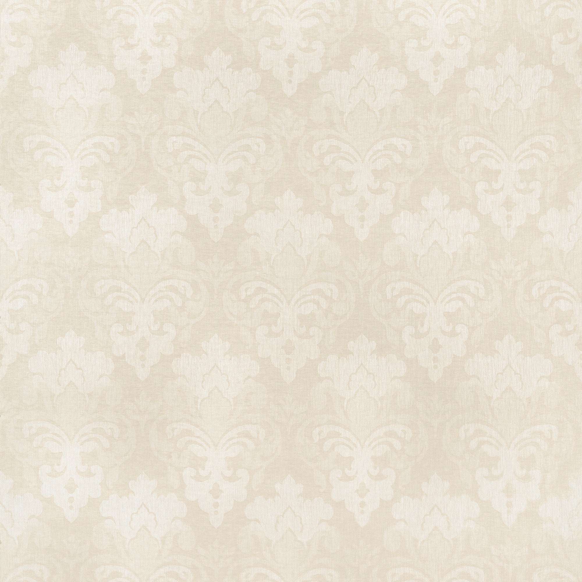 AW16123 Darcey Damask Ivory Belvedere Fabric by Anna French