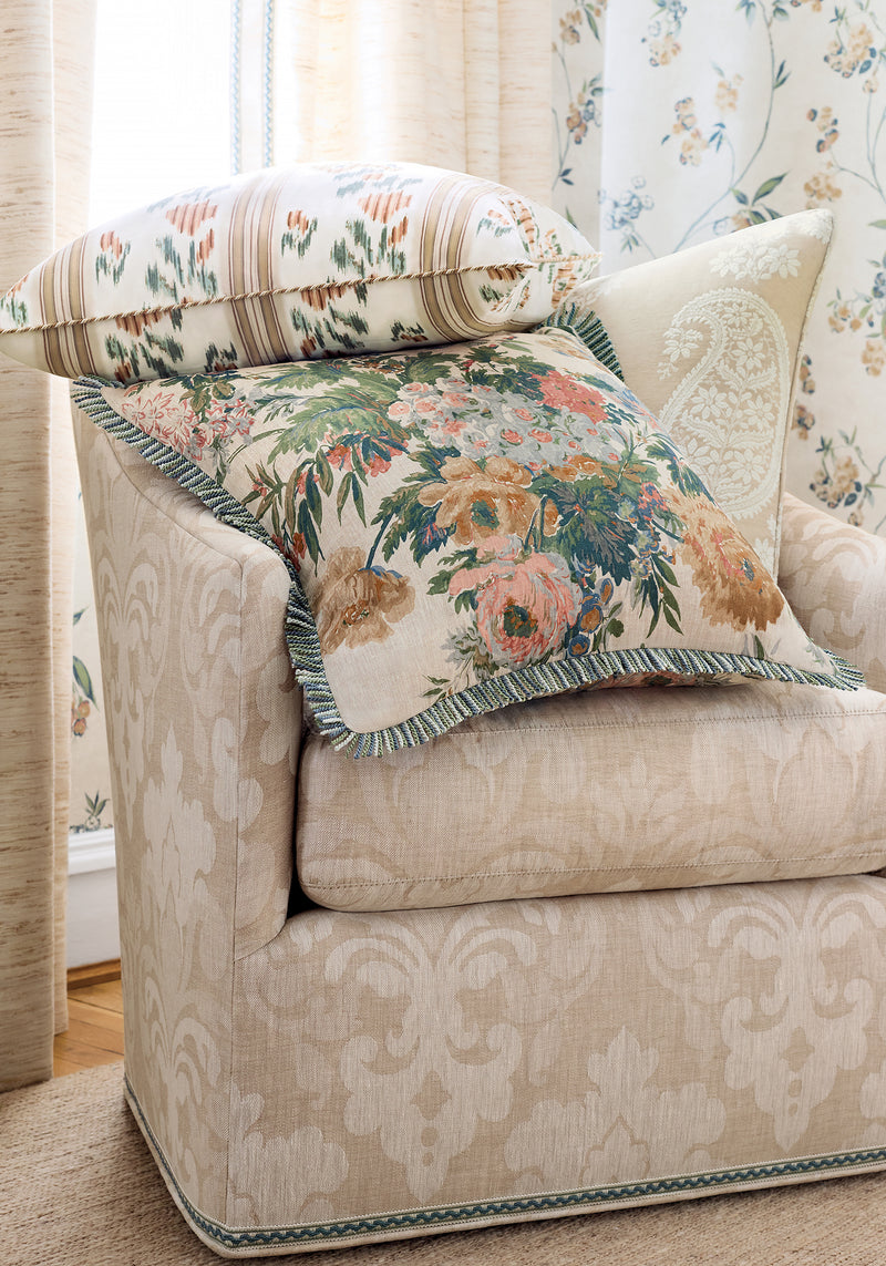 AW16130 Moselle Apricot Belvedere Fabric by Anna French