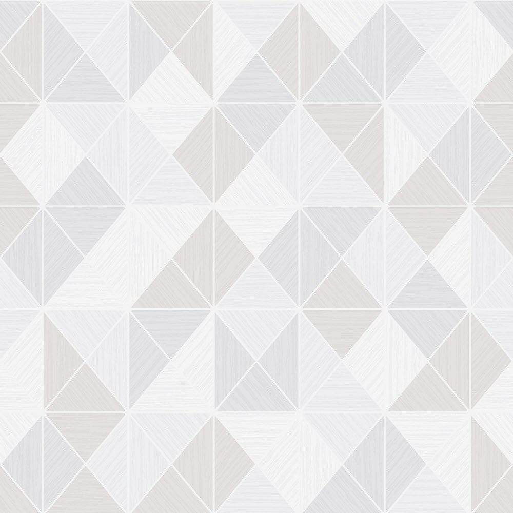 AW70610 Geo Diamond Casa Blanca 2 Wallpaper by Today Interiors