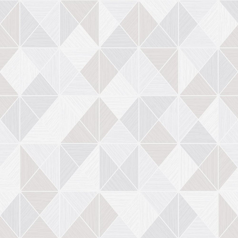 AW70610 Geo Diamond Casa Blanca 2 Wallpaper by Today Interiors
