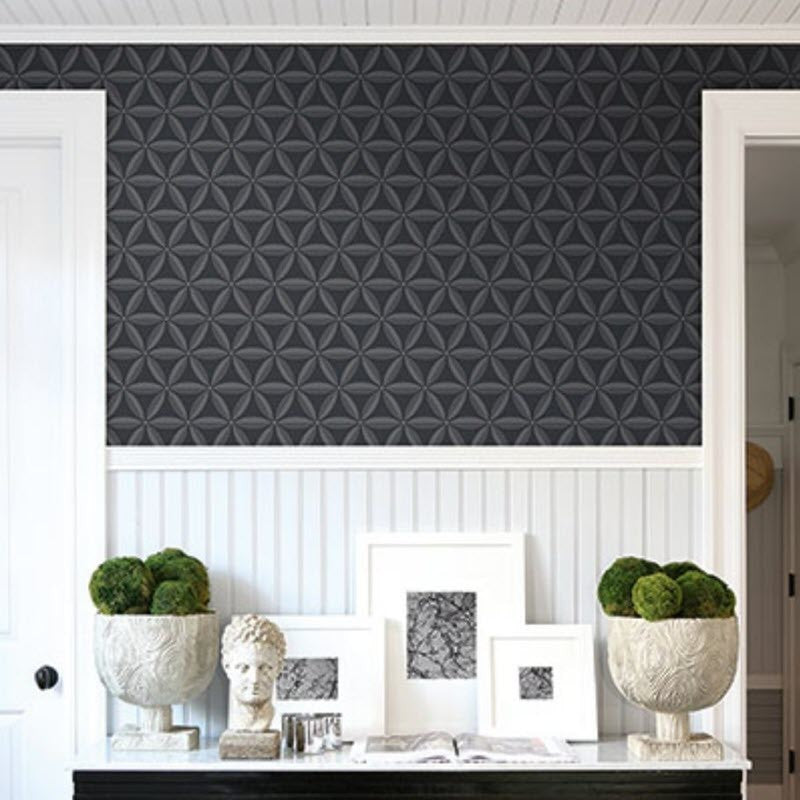 AW71710 Geo Floral Casa Blanca 2 Wallpaper by Today Interiors