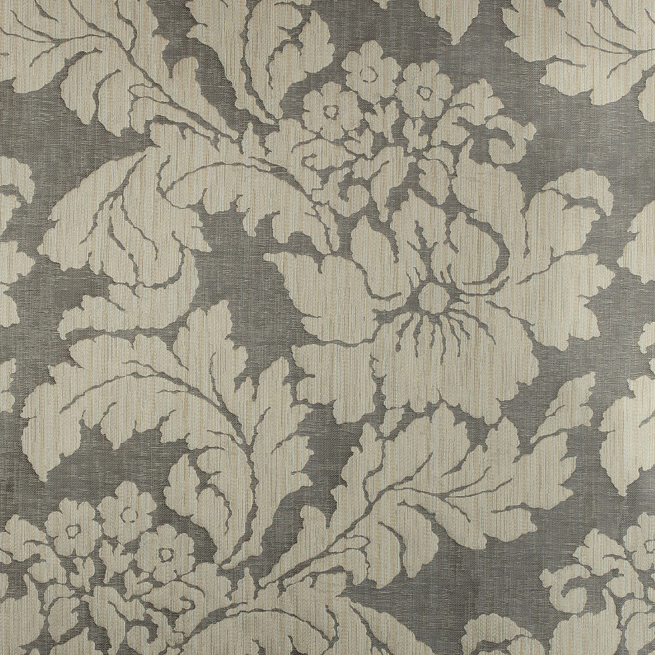 AW72979 Caserta Damask Manor Taupe Fabric by Anna French