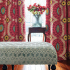 AW72983 Jardin Maze Manor Aqua Fabric by Anna French