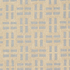 AW73002 Lock Embroidery Meridian Gold on Grey Fabric by Anna French