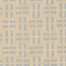 AW73002 Lock Embroidery Meridian Gold on Grey Fabric by Anna French