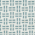 Lock Embroidery Meridian Aqua Fabric by Anna French