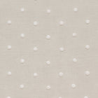 AW73011 French Knot Embroidery Meridian Flax Fabric by Anna French