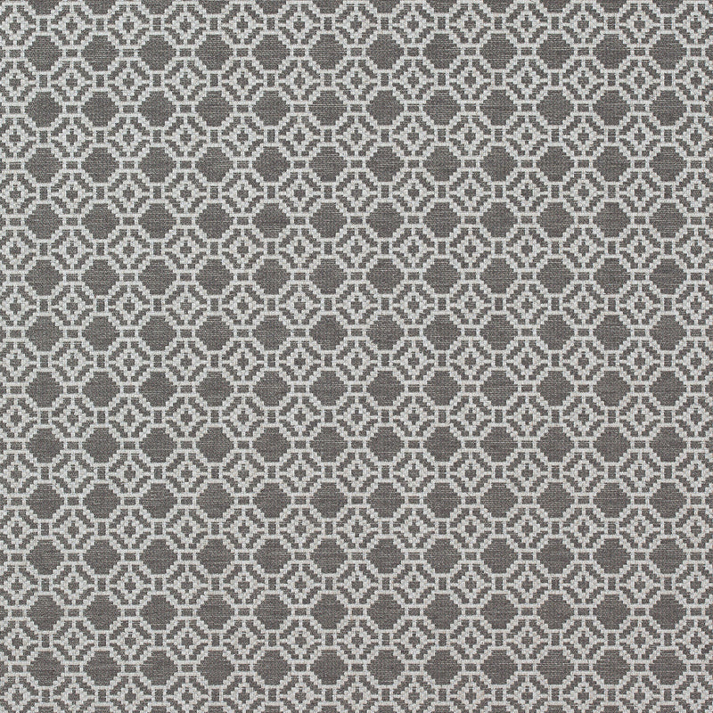 AW73036 Amalfi Meridian Charcoal Fabric by Anna French