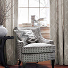 AW73036 Amalfi Meridian Charcoal Fabric by Anna French