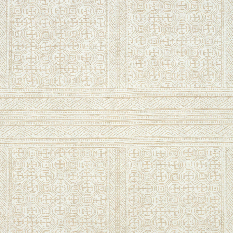 AW78719 Montecito Palampore Beige Fabric by Anna French