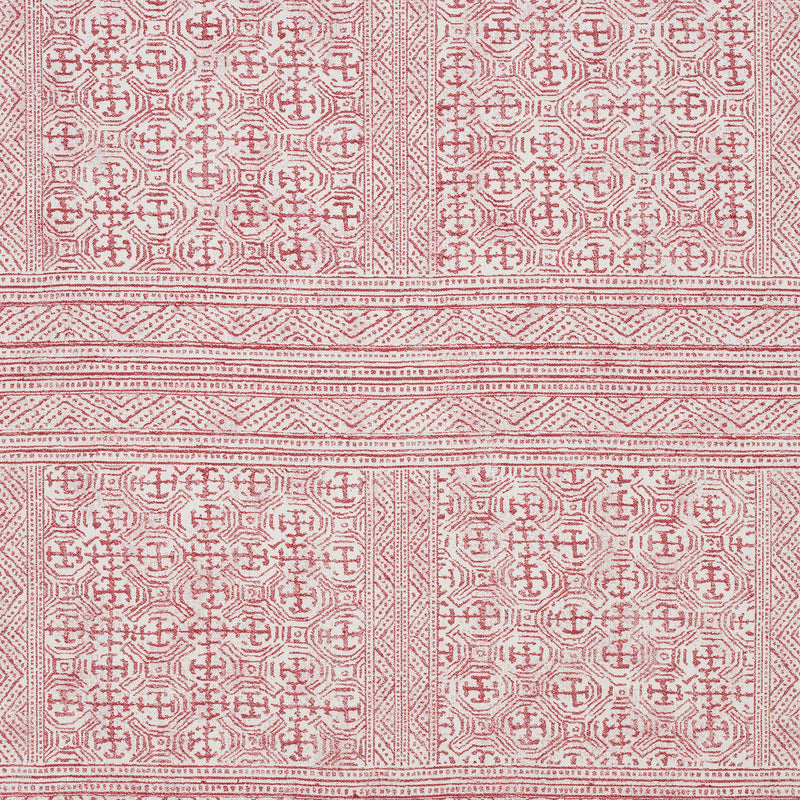 AW78722 Montecito Palampore Red Fabric by Anna French