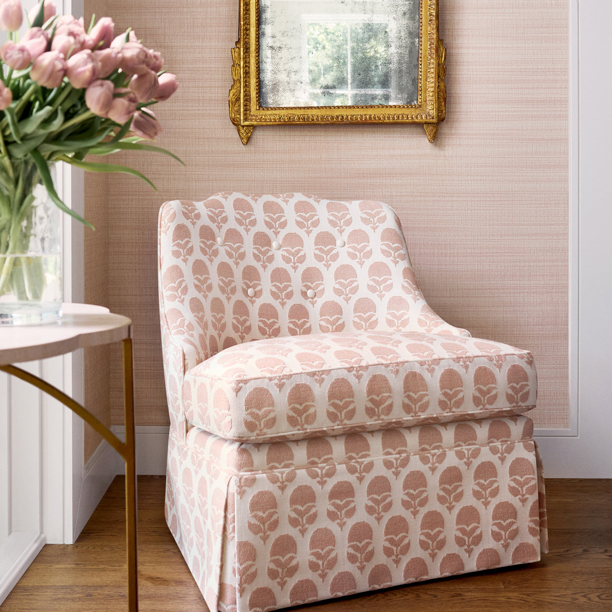 Marguerite Petal Camelot Fabric by Anna French