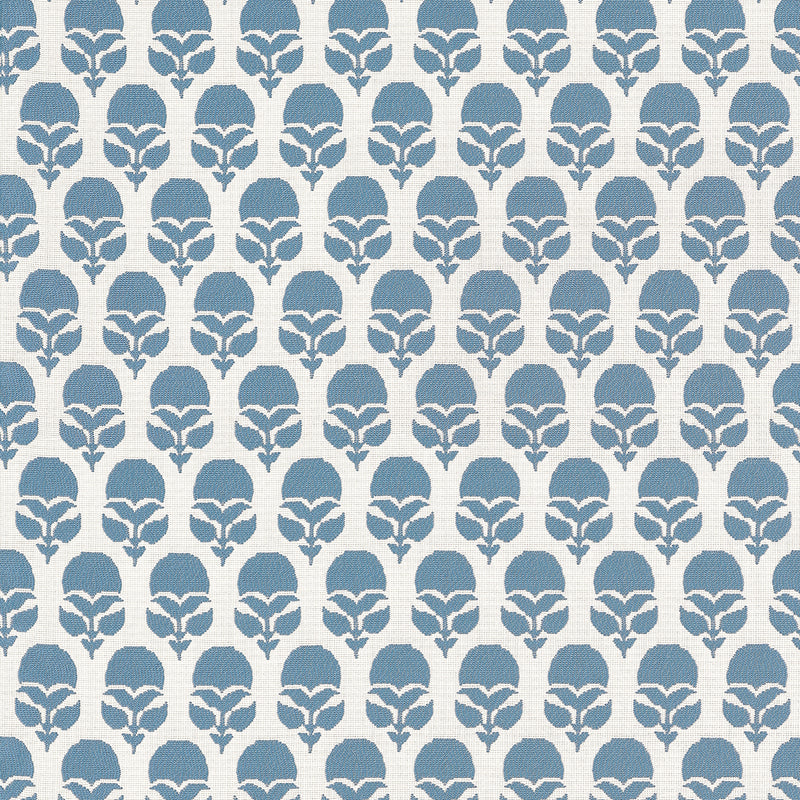 AW9230 Marguerite Cornflower Camelot Fabric by Anna French