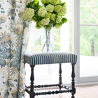 AW9238 Balderic Stripe Slate Camelot Fabric by Anna French