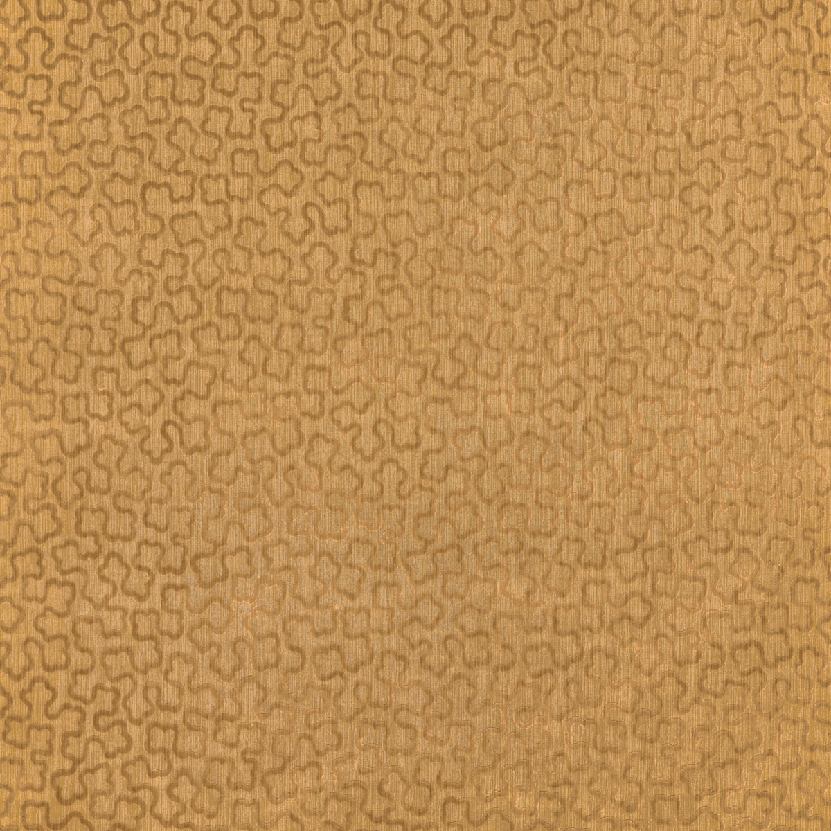 Trefolia Velvet Amber Camelot Fabric by Anna French