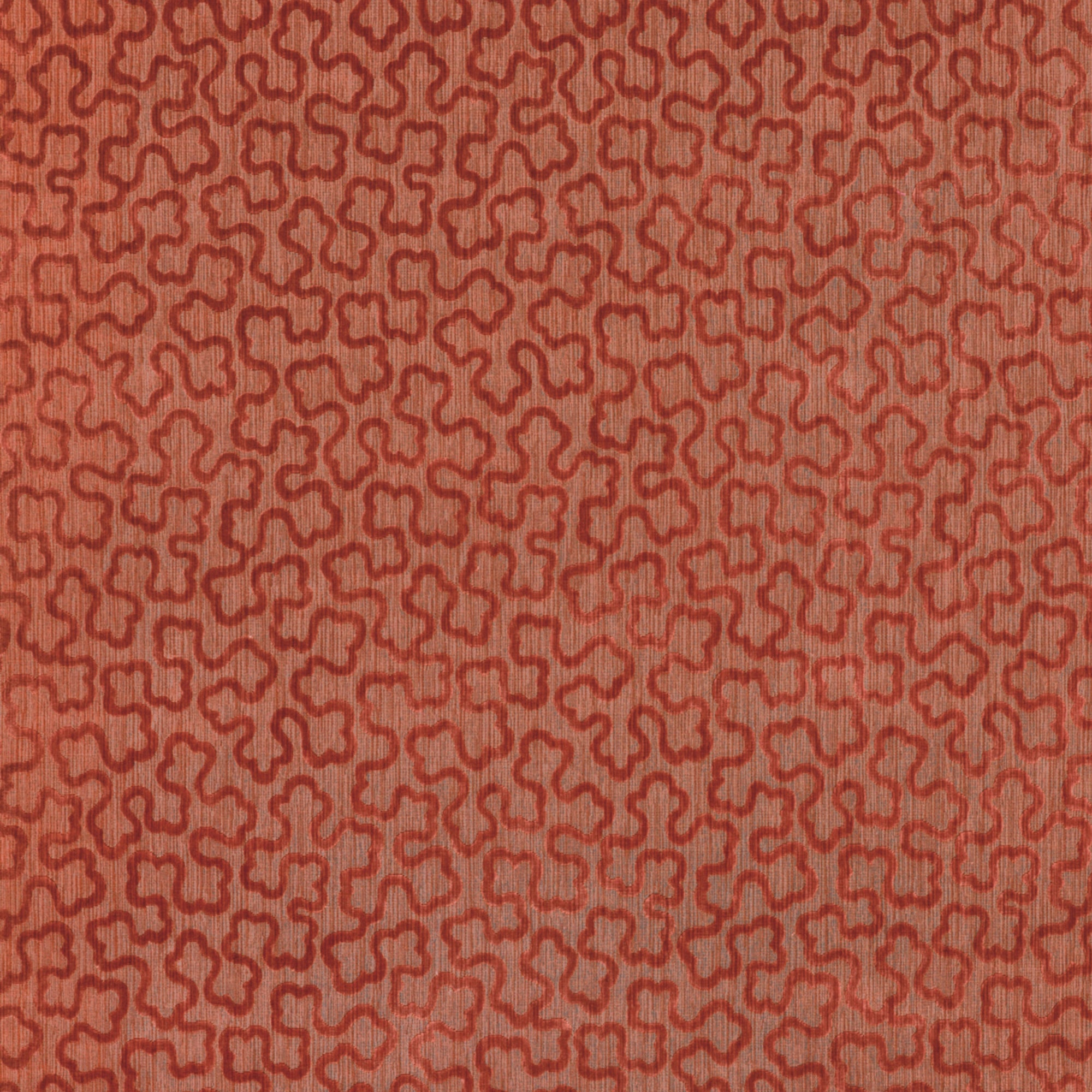 AW9248 Trefolia Velvet Paprika Camelot Fabric by Anna French