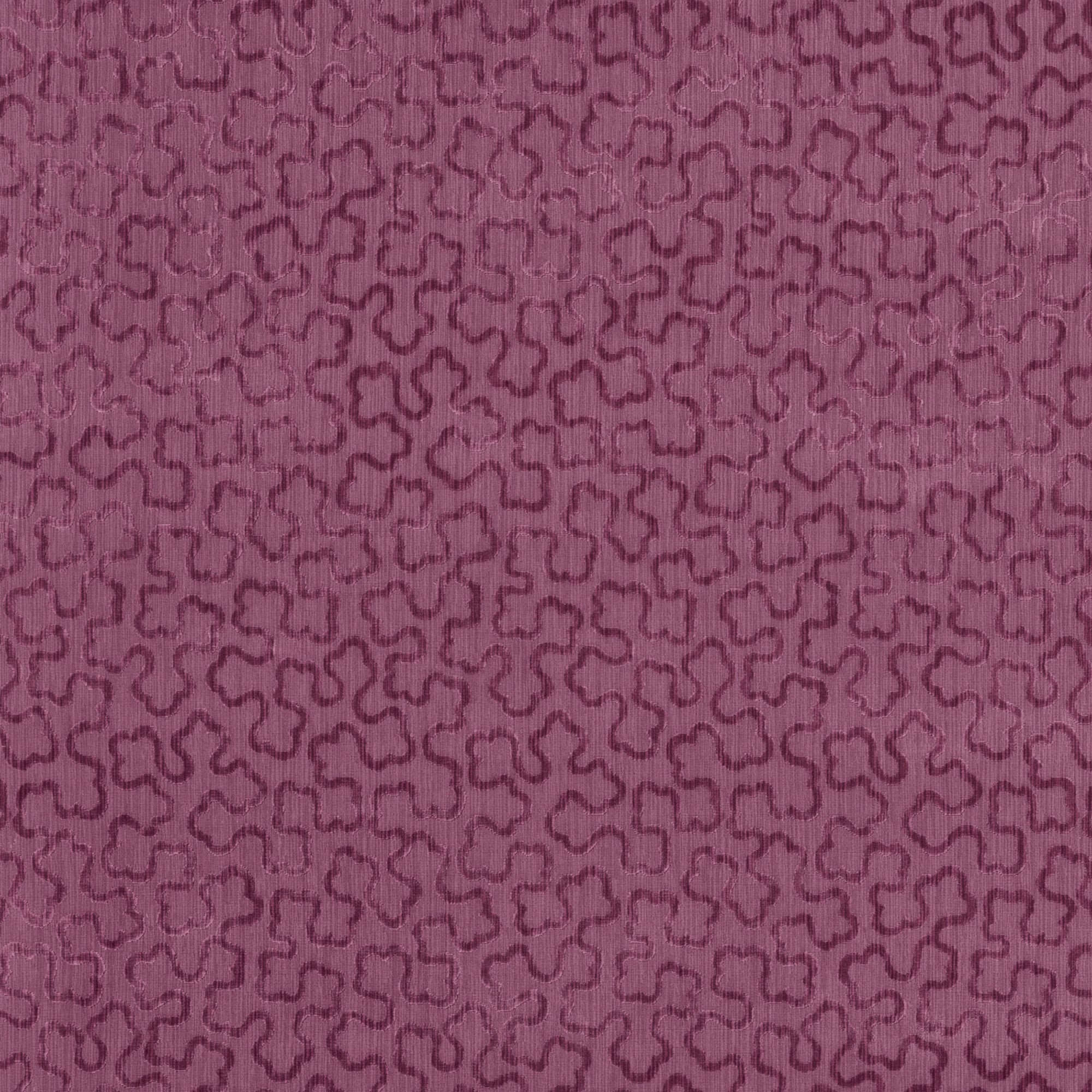 AW9249 Trefolia Velvet Mulberry Camelot Fabric by Anna French