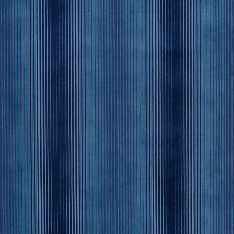 AW9669 Ombre Velvet Savoy Navy Fabric by Anna French