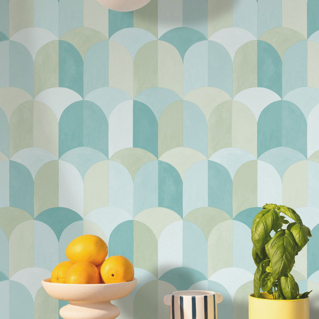 AZU105446787 Bandol Azur Wallpaper by Caselio