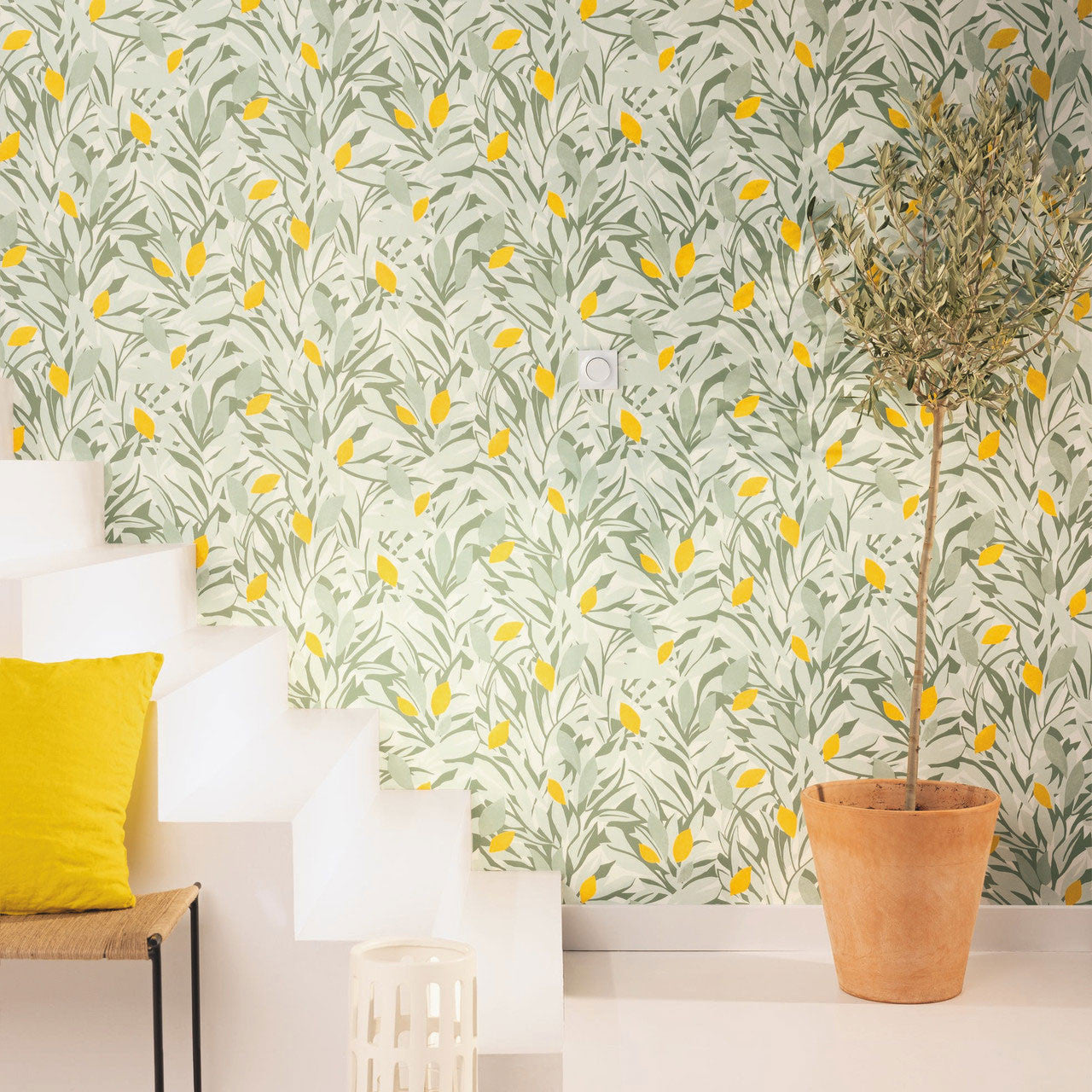 AZU105457243 Cassis Azur Wallpaper by Caselio