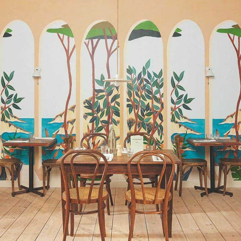 AZU105483701 Calanques Azur Wallpaper by Caselio