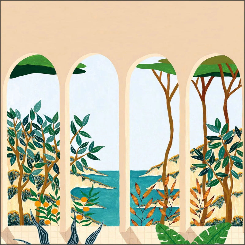 AZU105483702 Calanques Azur Wallpaper by Caselio