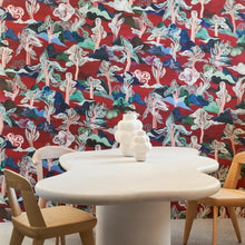 11540 Saranda Vermilion Trees Wallpaper By Arte