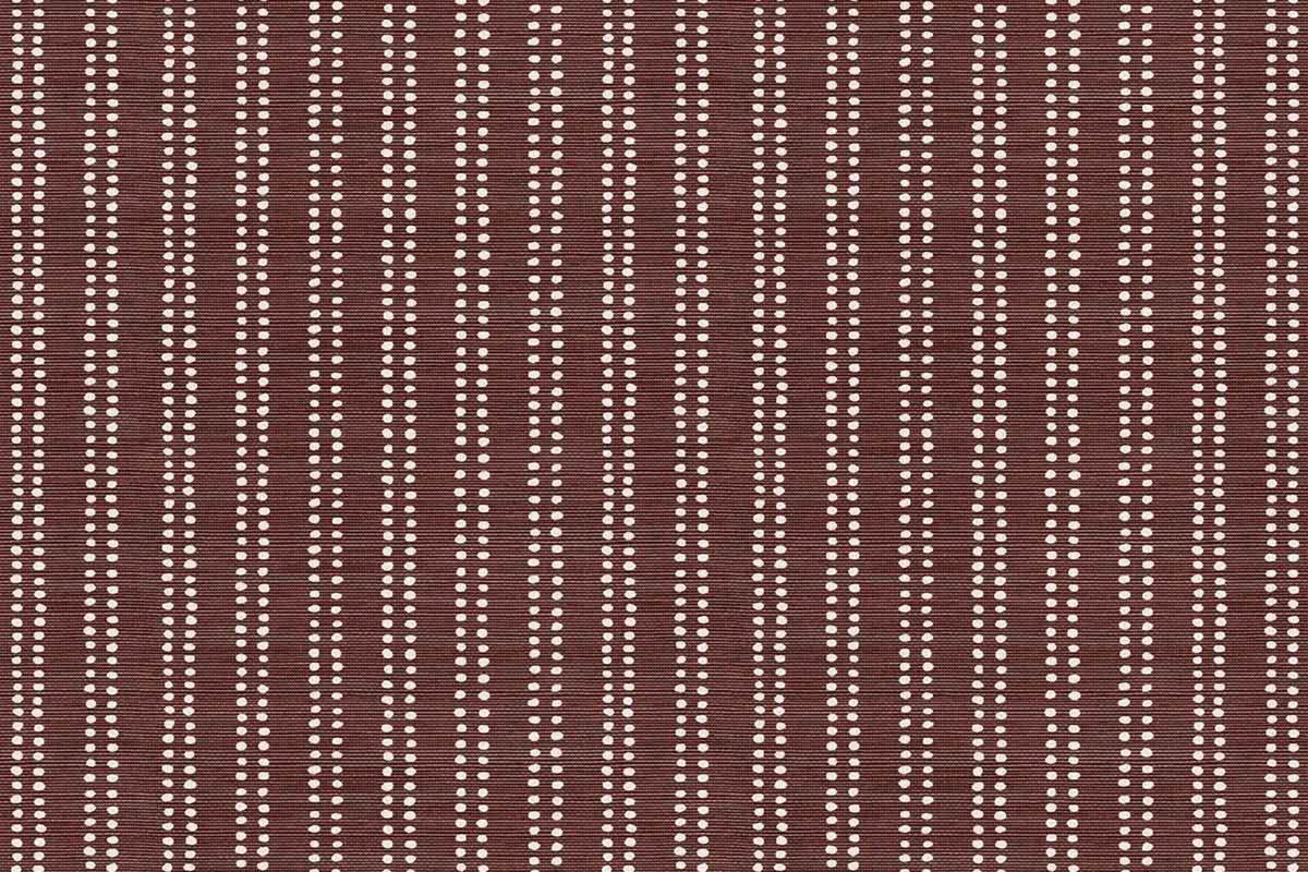 Algonquin Vinyl Plum Wallpaper by Christopher Farr Cloth